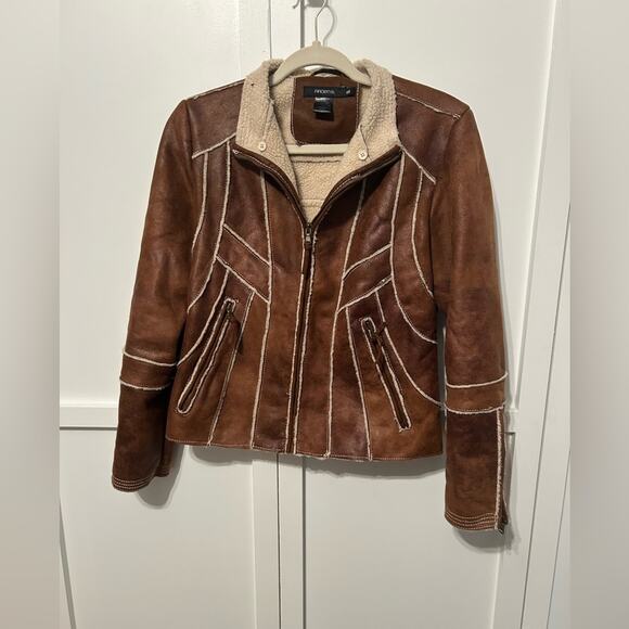 Arden B Faux Suede Jacket XS - Picture 1 of 6